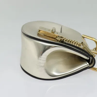 Pre-owned Chloé Drew Silver Leather Shoulder Bag ()