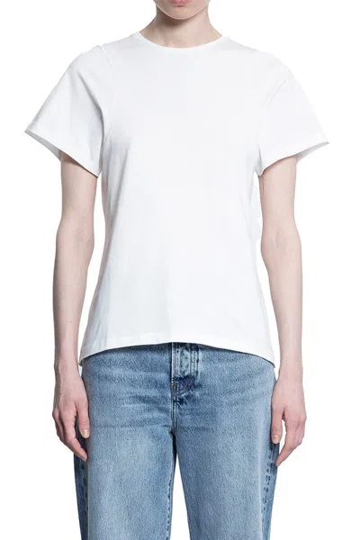 Totême Toteme T-shirts & Tank Tops In White