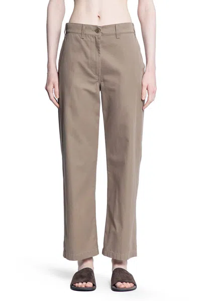 The Row Trousers In Brown
