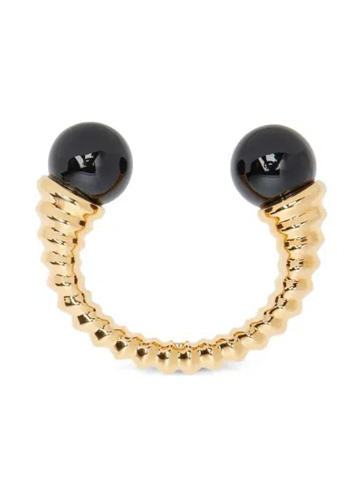 Nina Ricci Golden Rays Sphere-embellished Bracelet In Gold