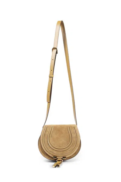 Chloé Marcie Shoulder Bag In Neutral