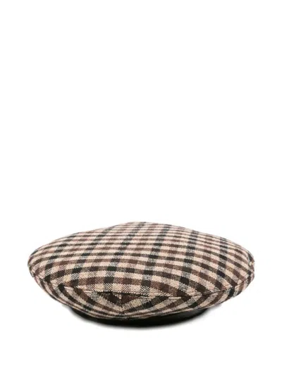 Ganni A6669 979 Chicory Coffee In Brown
