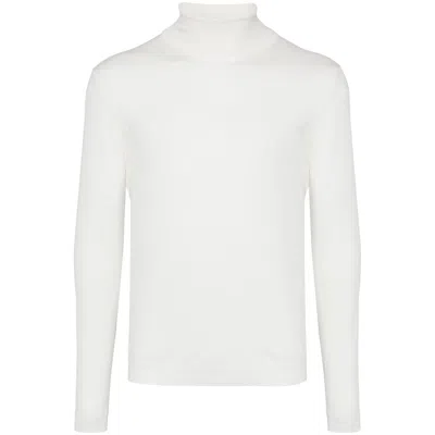 Goes Botanical Dolcevita Sweater In White