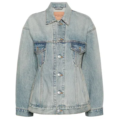 Balenciaga Cotton Jackets In Blue