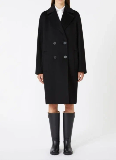 Max Mara Coats In Black