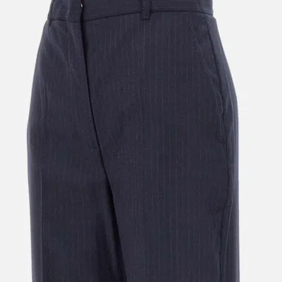 Max Mara Trousers In Blue