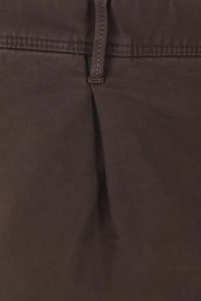 Incotex Pleated Straight-leg Trousers In Blue