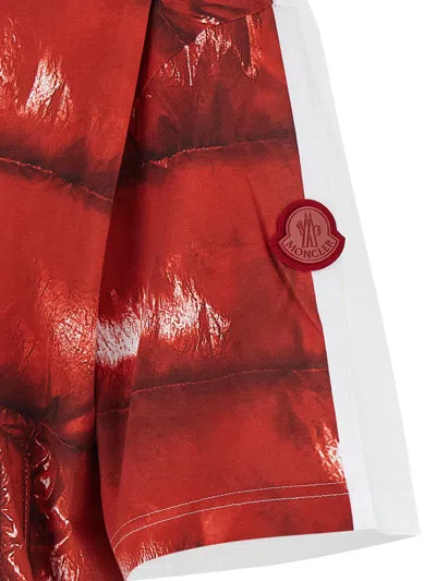Moncler Genius Asap Rocky Collaboration Graphic T-shirt In Red