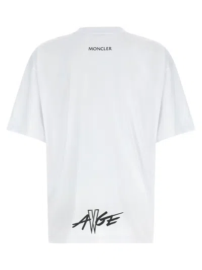 Moncler Genius Asap Rocky Collaboration Graphic T-shirt In White