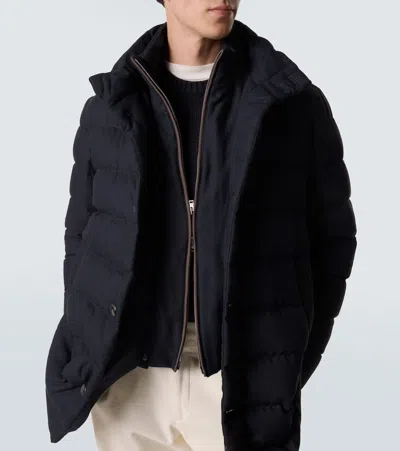 Herno Down Coat In Black