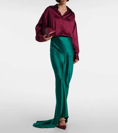 Jimmy Choo Bing 65 Embellished Leather And Mesh Pumps In Brown