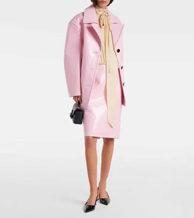 Gucci Schluppenbluse Gg Aus Seide In Gray