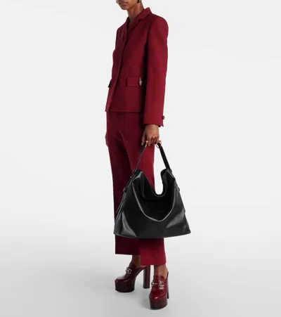 BEATRIX L号皮革单肩包