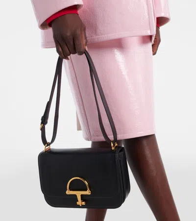 Gucci Schultertasche Siena Small Aus Leder In Black