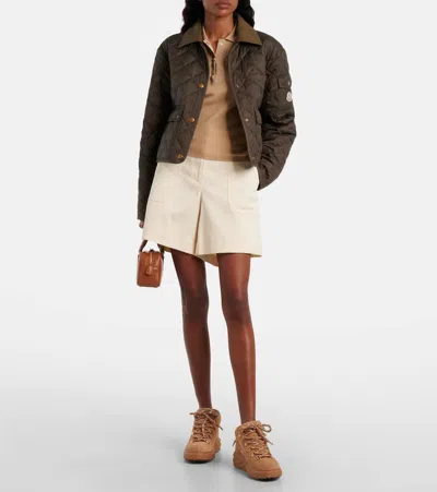 Jimmy Choo Diamond Maxi Hike F Suede High-top Sneakers In Brown