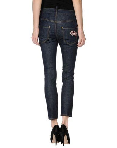 Shop Dsquared2 Denim Pants In Blue