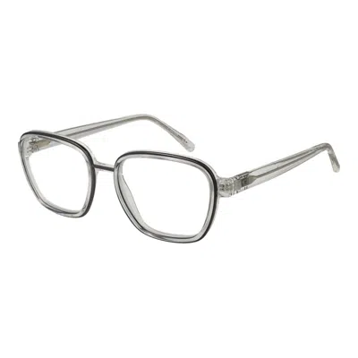 Guess Transparent Men Glasses Men's Frame In Gray