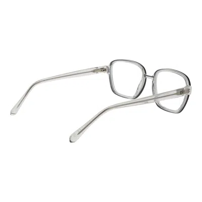 Guess Transparent Men Glasses Men's Frame In Gray
