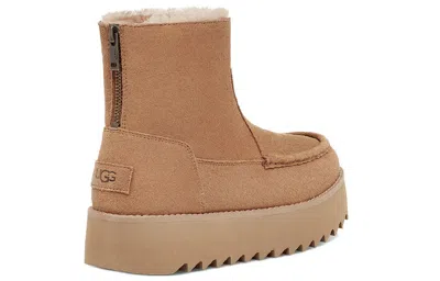 Ugg (wmns)  Classic Rising Heel-zip In Brown