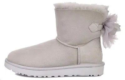 Ugg (wmns)  Mini Bailey Tulle Bow 'grey' In Gray