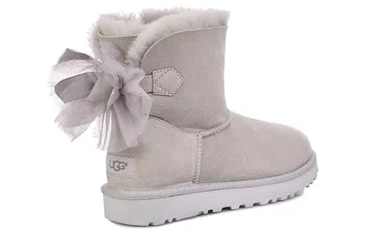 Ugg (wmns)  Mini Bailey Tulle Bow 'grey' In Gray