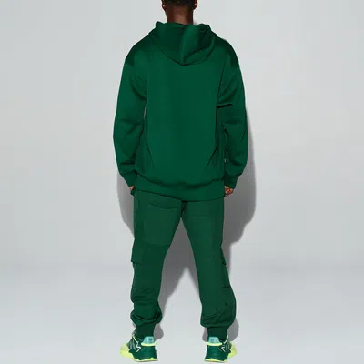 Adidas Originals X Ivy Park Crossover Solid Color Splicing Detail Hooded Sports Couple Style Green