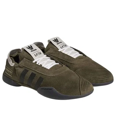 Adidas Originals (wmns) Adidas X Sftm Taekwondo Mei 'brown' In Green