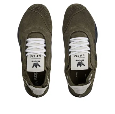 Adidas Originals (wmns) Adidas X Sftm Taekwondo Mei 'brown' In Green