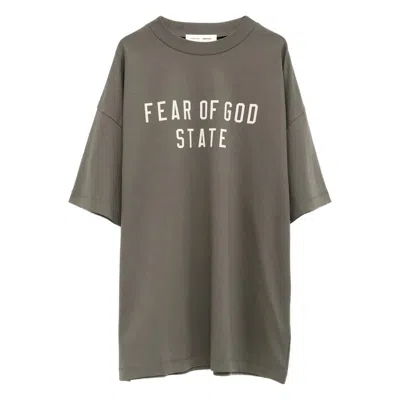 Fear Of God Essential T-shirts In Gray