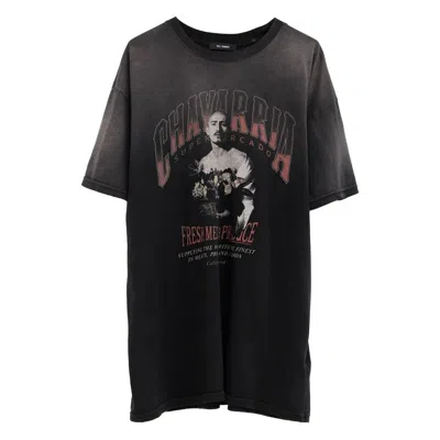 Willy Chavarria Graphic-print T-shirt In Black