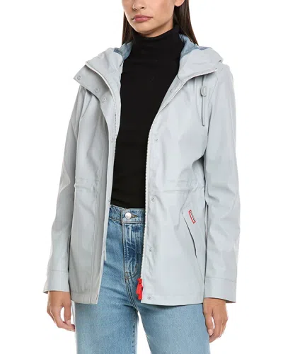 Hunter Abbey Rain Jacket In Gray