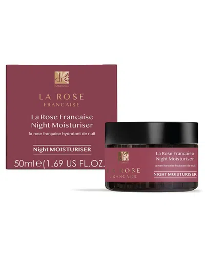 Dr. Botanicals Dr Botanicals 3oz La Rose Fran Baise Night Moisturizer In Transparent