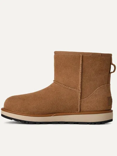 Ugg W Classic Mini Gtx Shoes In Brown