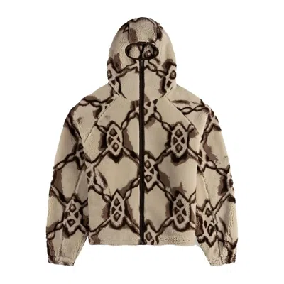 Daily Paper Shield-pattern Hooded Jacket In Multi