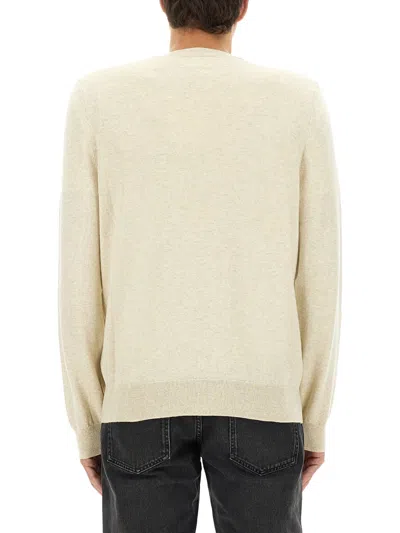 Isabel Marant Jersey With Logo In Neutral