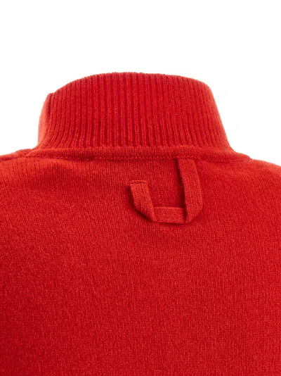 Jacquemus La Robe Maille Castagna Dress In Red
