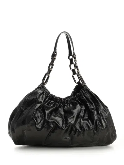 Stella Maxwell X Marella Large Shopper Shoulder Bags Black