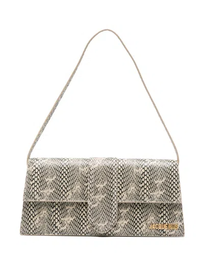 Jacquemus Women Le Bambino Long Shoulder Bag In Gray