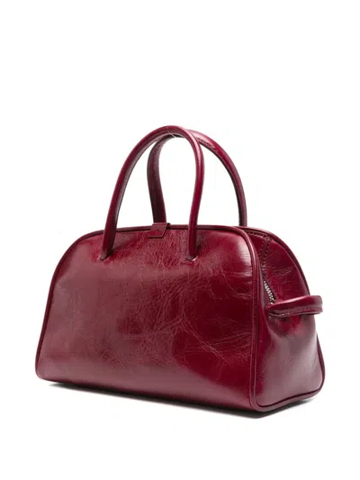 Jacquemus Le Petit Tourism In Shiny Vintage-finished Leather Bags
