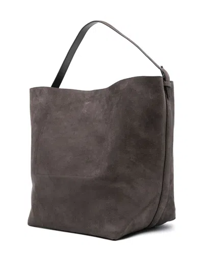 Totême Leather Belted Tote