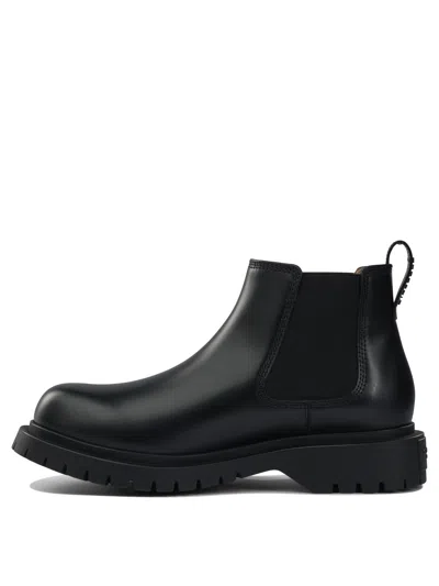 Givenchy Casual Round Toe Boots With Chunky Sole In Black