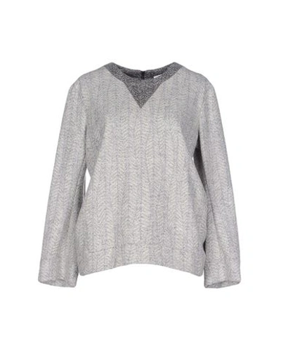 Jil Sander Sweaters In Light Grey