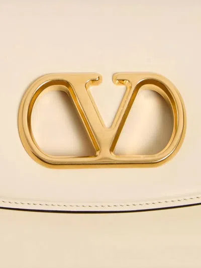 Valentino Small Leather Clutch With Adjustable Chain Strap