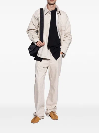 Jacquemus Le Tennis Sneakers In Soft Corduroy-embossed Suede Shoes In Brown