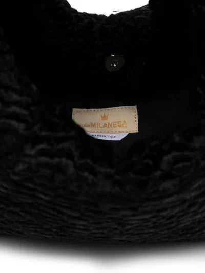 La Milanesa Medium Shoulder Bag Triangular Shape