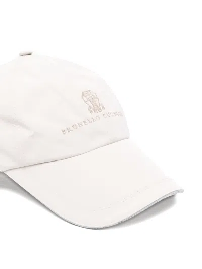 Brunello Cucinelli Logo Baseball Cap