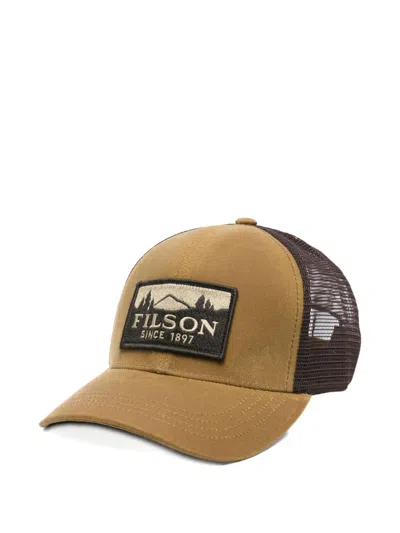 Filson Cappellino Logger Mesh Dark Tan In Brown
