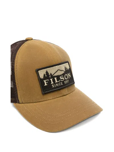 Filson Cappellino Logger Mesh Dark Tan In Brown