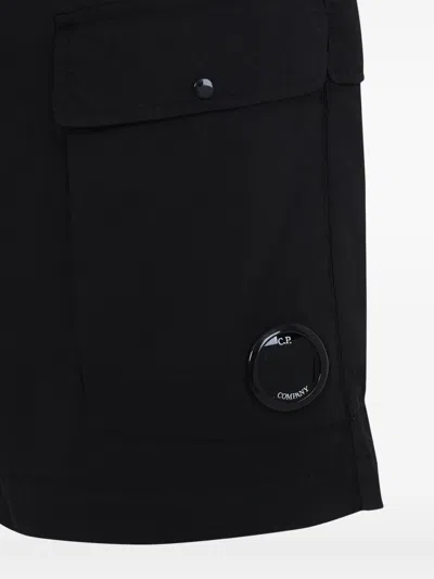 C.p. Company C.p.company Cargo Bermuda Shorts In Black