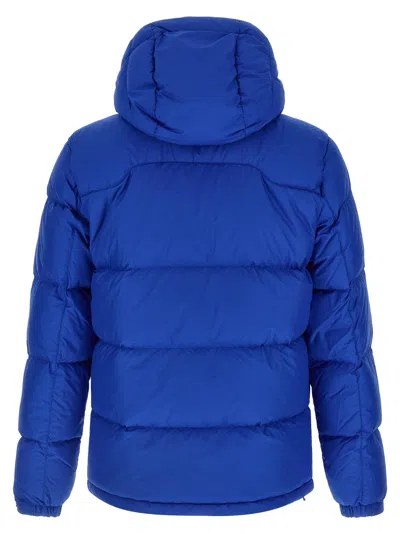 Polo Ralph Lauren Blue Polyester Down Jacket In Blue